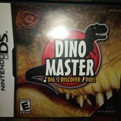 Dino Master Nintendo Ds 