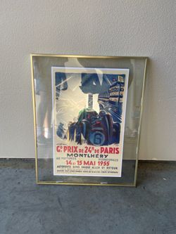 Gold Floating Picture Frame (FRAME ONLY)