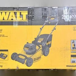 DEWALT DCMW220P2 2x 20V MAX Cordless 3-in-1 Push Lawn Mower