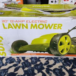 NEW - Sunjoe Electric Lawn Mower