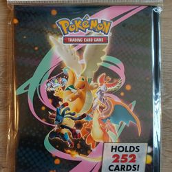 NEW Pokémon Card Binder Holds 252 Cards (Double Side Holds Up 504 Cards)