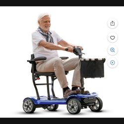 Engewe Foldable Electric Mobility Scooter Dual Battery