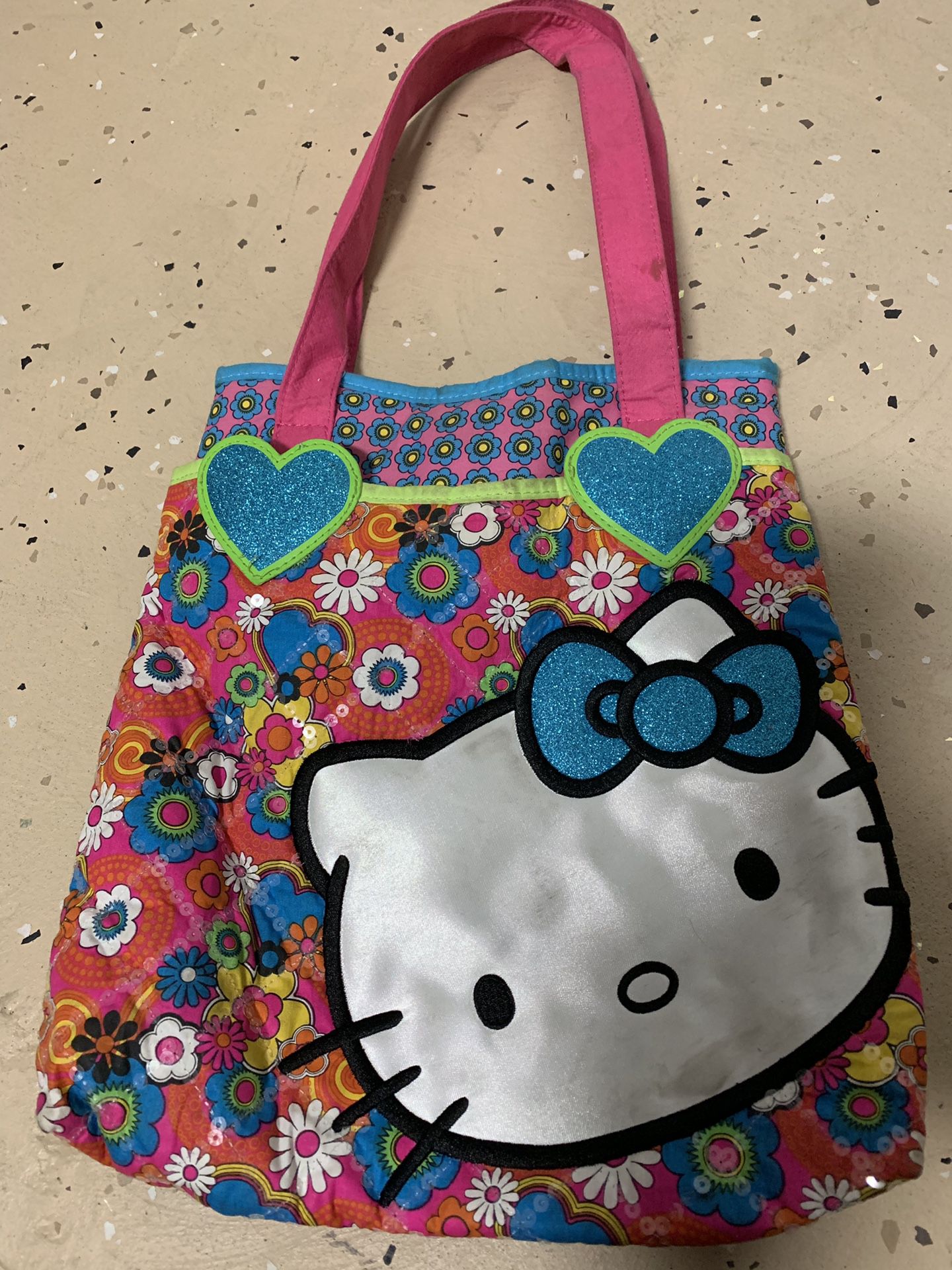 Hello kitty girls bag with two compartments