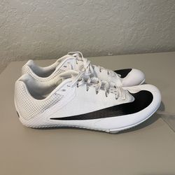 Nike Rival Sprint Track & Field Sprinting Spikes (DC8753-100) (White/Meta) Sz 5