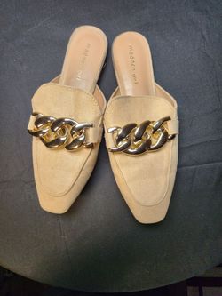 Womens size 10 Chain mule loafers