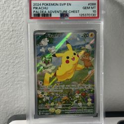 Pikachu 088 PSA 10