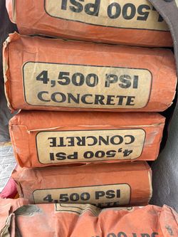 Concrete bags