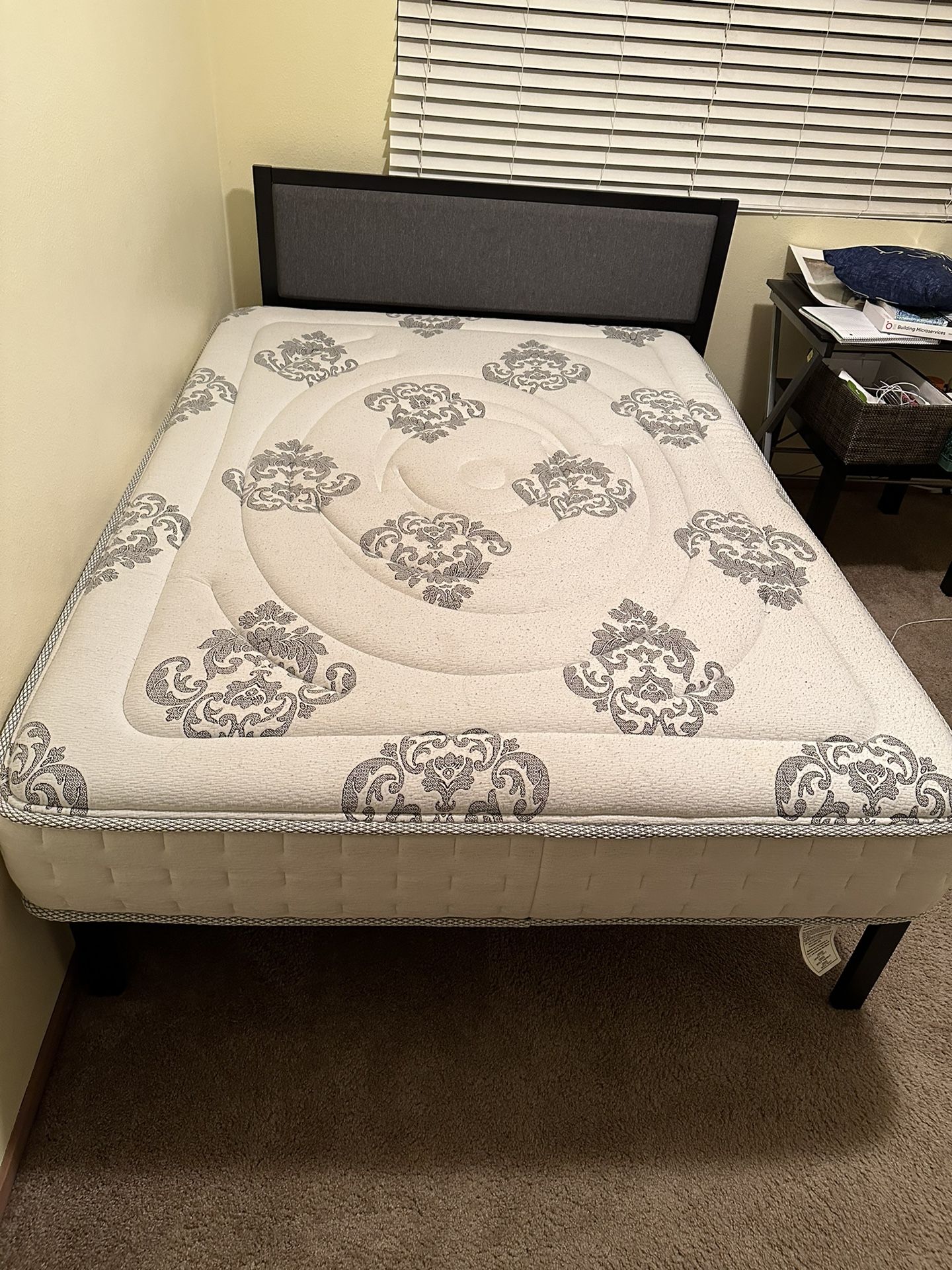 Used Full Size Mattress+ Frame 150 for Sale in Kirkland, WA OfferUp