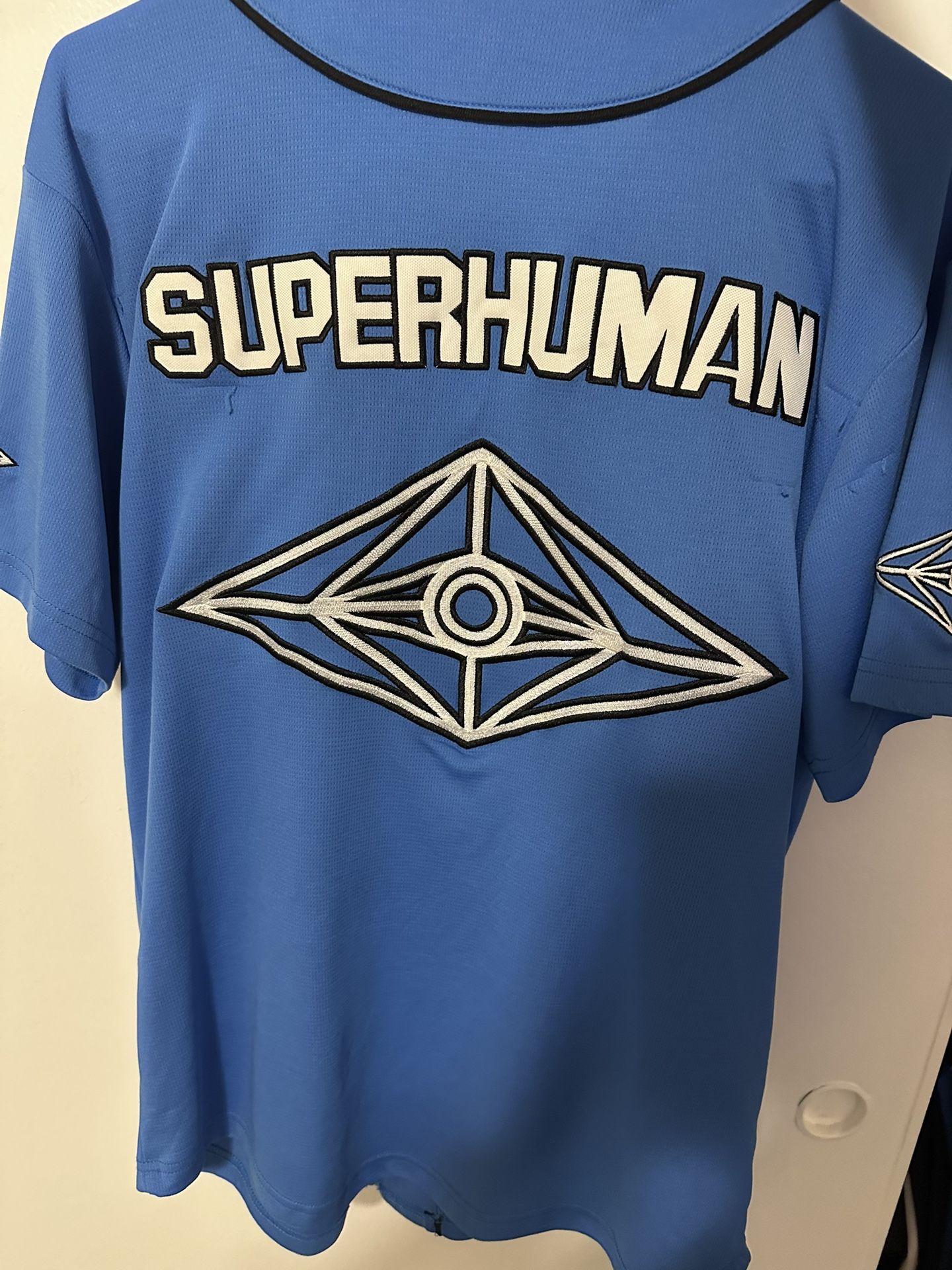 Slander Blue Superhuman Jersey - Size Medium