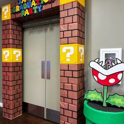 Nintendo / Super Mario Graduation Party Decoration