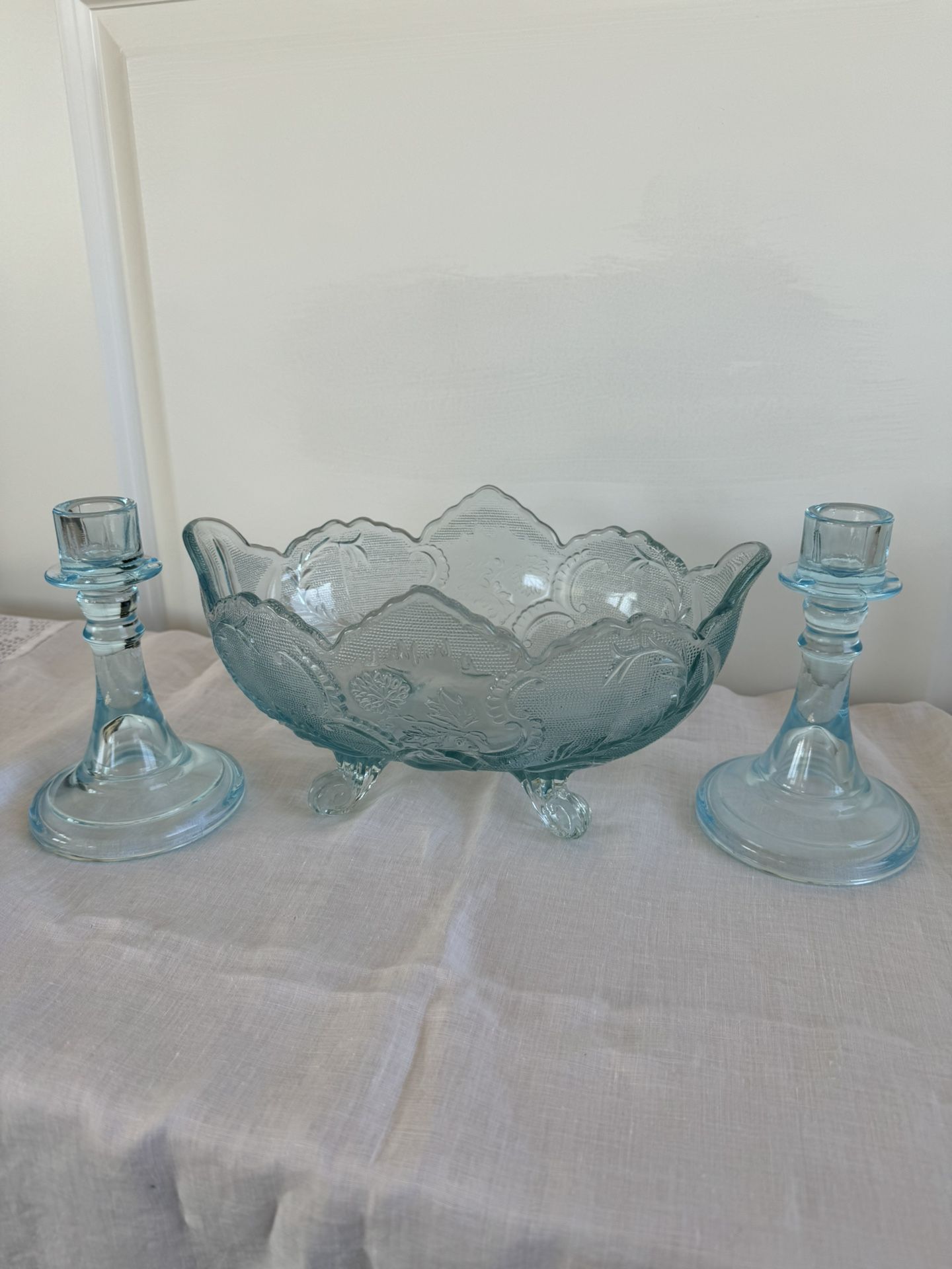 3 pc glass Decor
