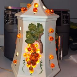 Vintage grape lamp 