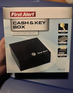 First Alert Cash And Key Box Safety Box New in box