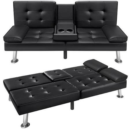 Leather Futon 
