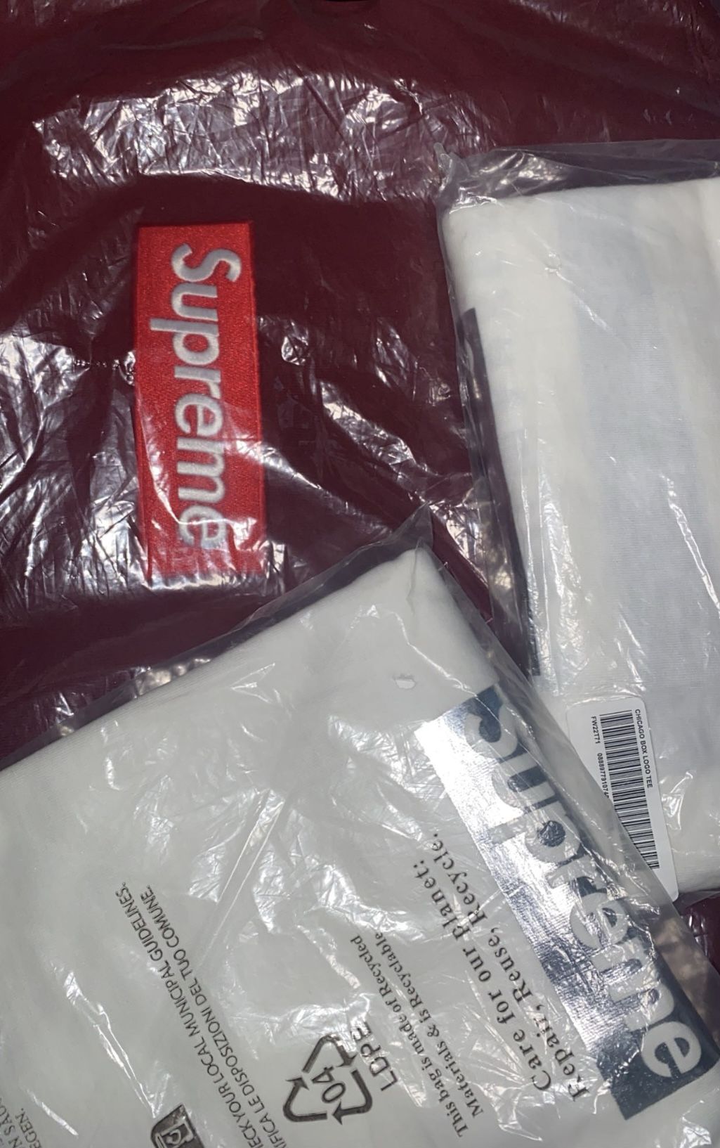 Supreme Box Logo Crewneck (FW22) black Red Green