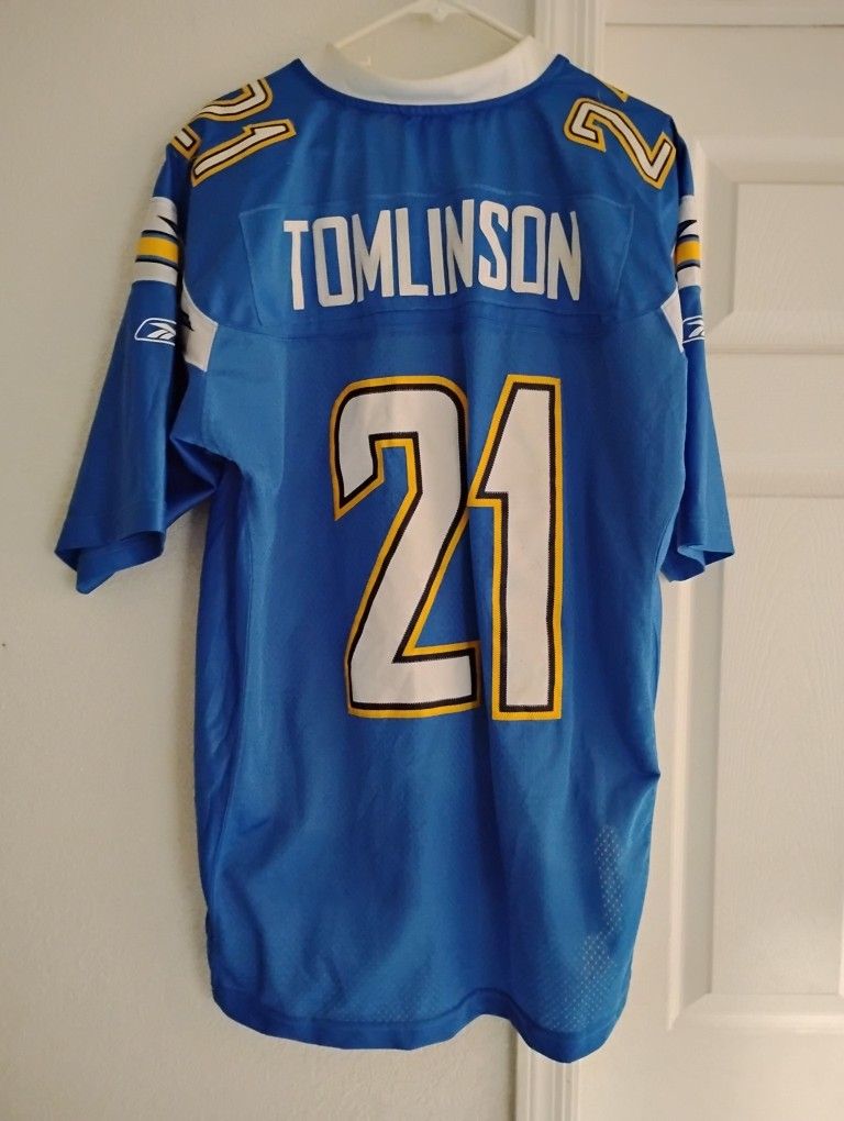 LaDainian Tomlinson Reebok On Field Chargers Jersey 