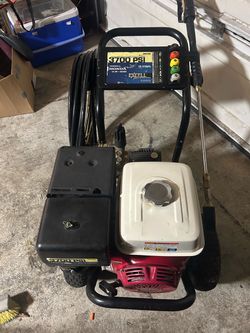 Excell 3700 PSI Honda-Powered Gas Pressure Washer