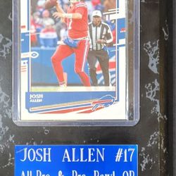 Bills Josh Allen Mini-Plaque...and Lots More!