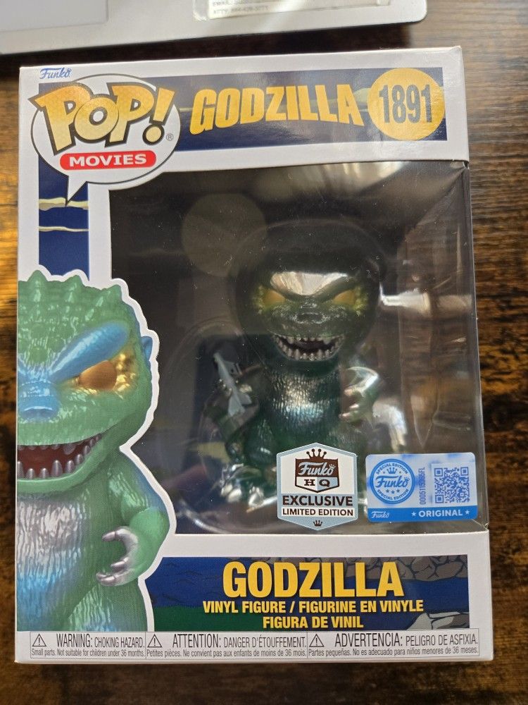Funko Pop Godzilla 1891 HQ Exclusive