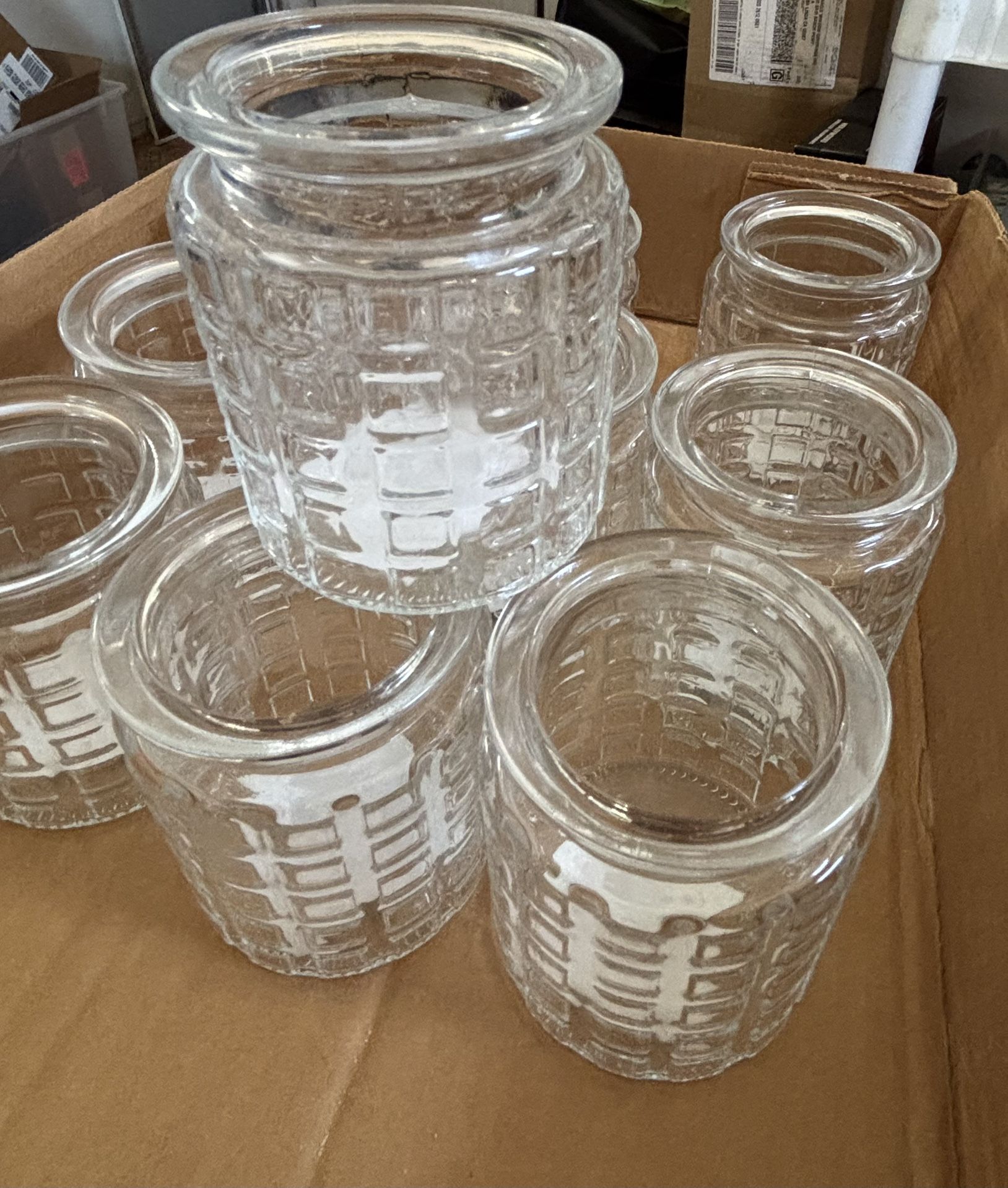 Glass Candle Jars