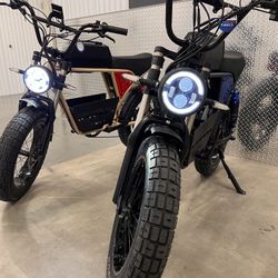 2000W Peak Watt Electric Ebike, 35-39mph, Fat Tire, Includes Center Basket, 18ah Battery Incl (Blue Or Sand)