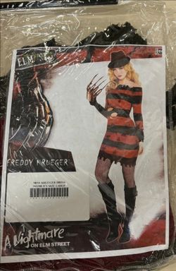 Spirit A Nightmare On Elm St Freddy Kruger Sweater Halloween Costume Adult M