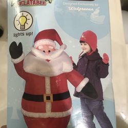 4 Ft Inflatable Santa