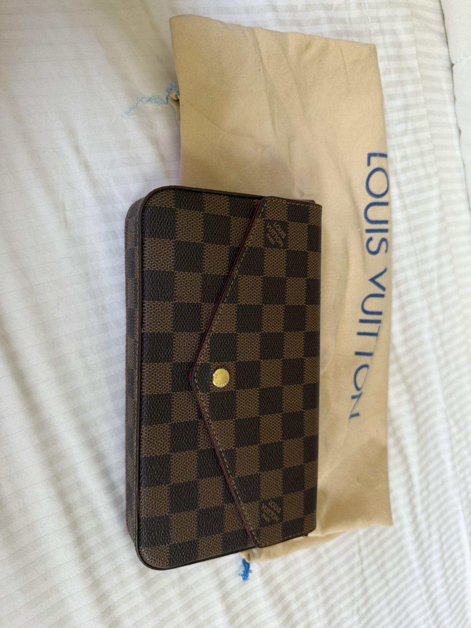 Women’s Fashion Crossbody Bag – Brown Checkered – Gold Chain”