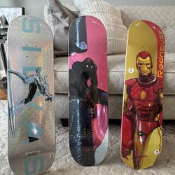 Primitive x Marvel Skate Decks