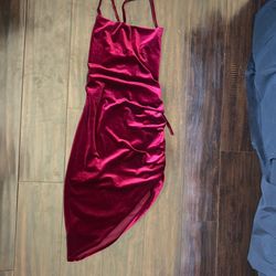 Burgundy Dress