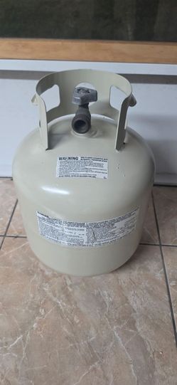 empty propane gas tank