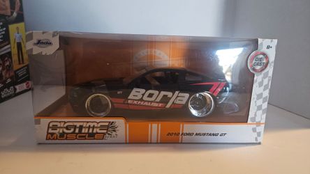 JADA BIGTIME MUSCLE BTM 2010 FORD MUSTANG GT BORLA BLACK DIECAST 1:24