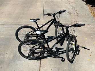 Rei 24” mountain bikes. 2 available