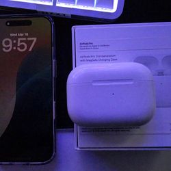 Iphone 16 Pro And Airpods Pro 2nd Gen With Magsafe