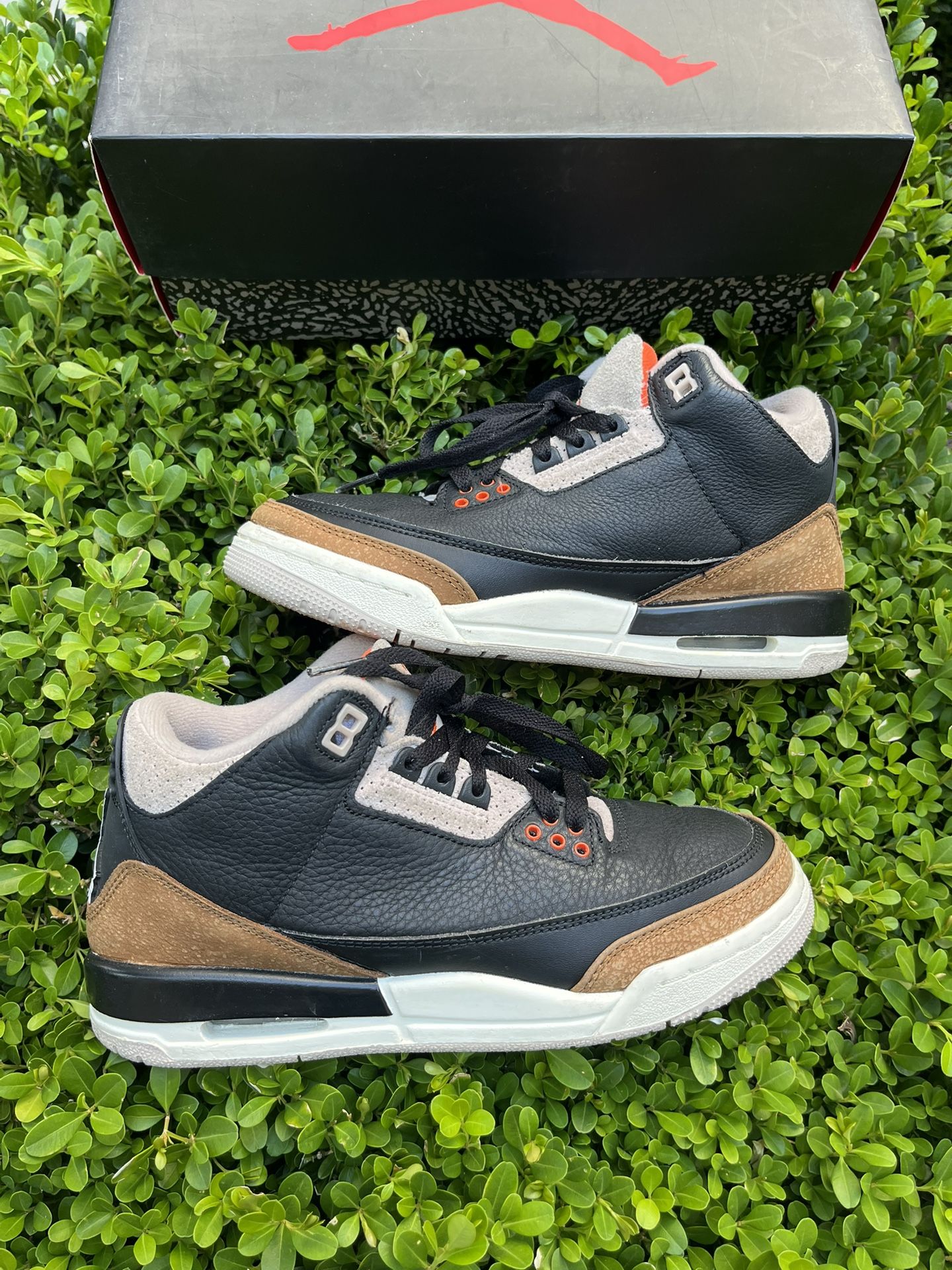 Size 6.5y 8w- Jordan 3 Retro Mid Desert Elephant