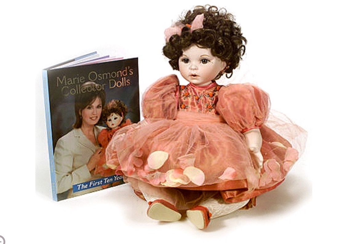 MARIE OSMOND DOLL REMEMBER ME COMING UP ROSES COLLECTION rare NIB
