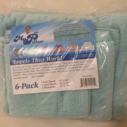 NEW 6 Pc Towel Set