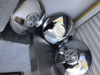 VW BUS Bug Beatle Karman Ghia hub caps