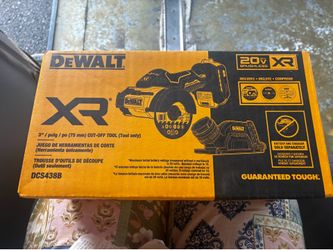 DEWALT DCS438B 20V MAX XR Brushless 3 in. Cut-Off Tool