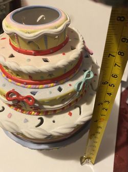 Birthday Cake~Ceramic 