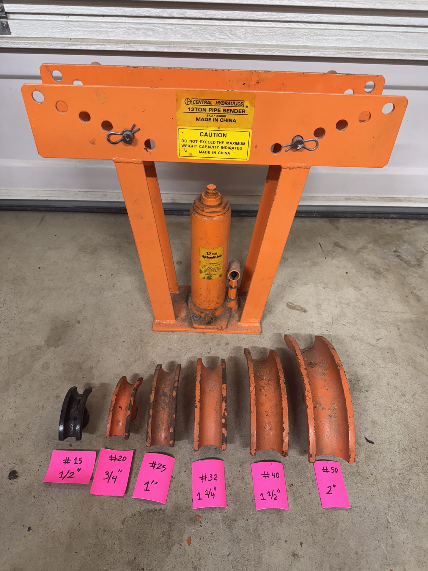 12 Ton Pipe Bender
