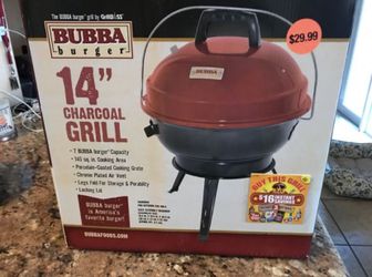 Brand New Bubba Burger 14 Charcoal Grill For Sale In Tamarac Fl Offerup