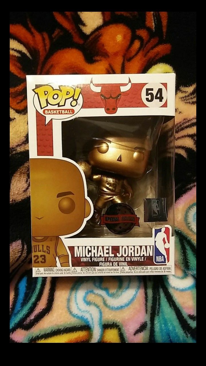 Funko Pop Michael Jordan Bronze Special Edition (Foot Locker Exclusive) #54