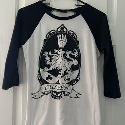 Twilight Baseball Tee Cullen Crest