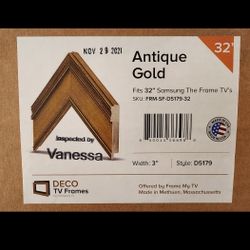 DECO TV FRAME FOR 32 INCH SAMSUNG THE FRAME TV'S 2017-2020