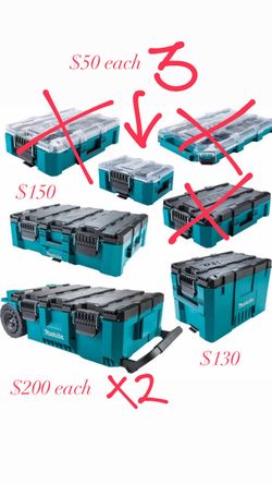 Makita MAKTRAK boxes
