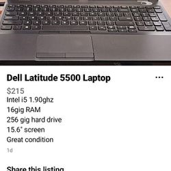 Dell Latitude 5500 
