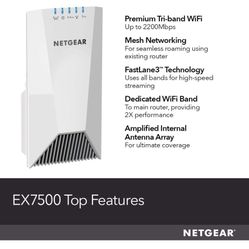 Netgear EX7500 WiFi Range Extender