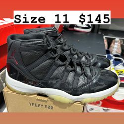 Jordan Retro 11s 72-10 Size 11