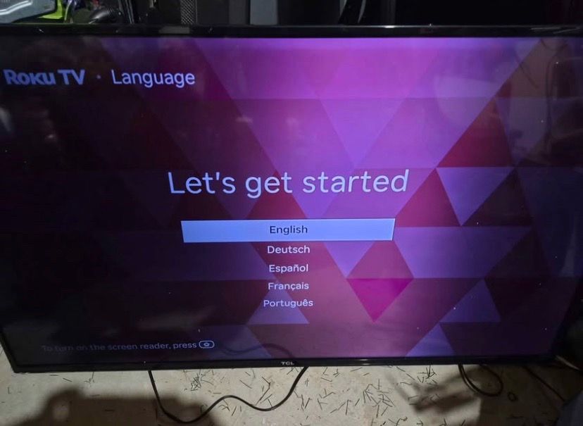 55" TCL 4K ROKU SMART TV